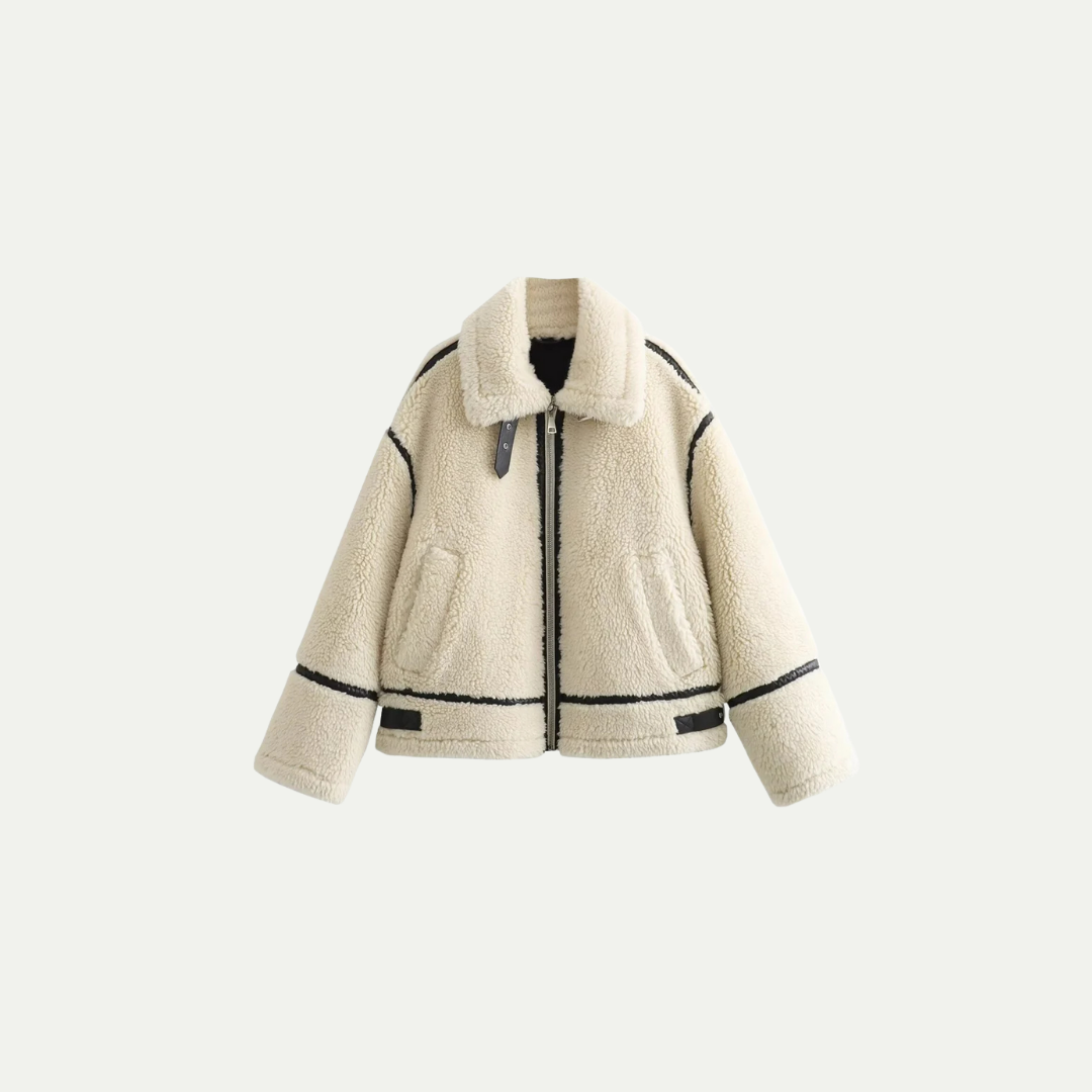 THE SHEARLING CONTRAST JACKET