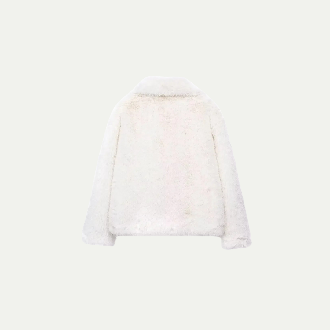 IVORY PLUSH JACKET