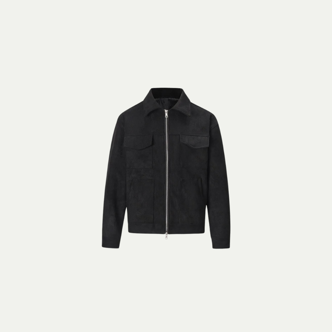 FORMÉ SUEDE ZIP JACKET